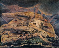 William Blake - Elohim Creating Adam