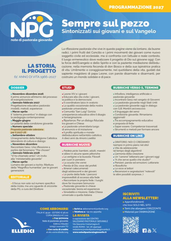 Programmazione NPG 2026