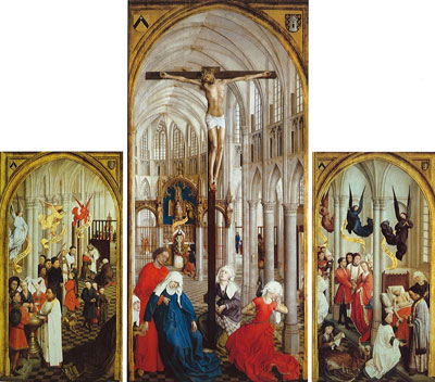 The seven Sacraments Rogier Van Der Weyden