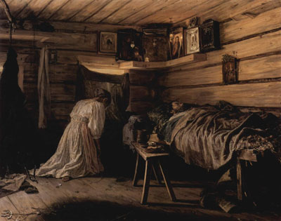 The sick man Vasili Maximov 1881