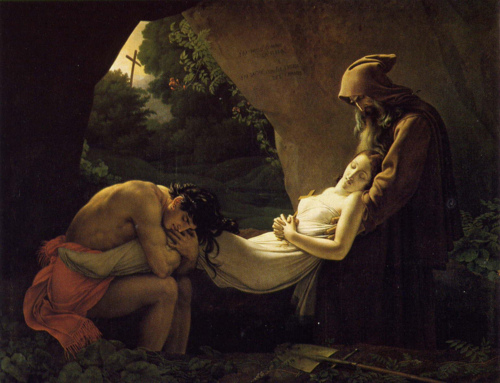 Girodet de Roussy La sepoltura di Atala 1808