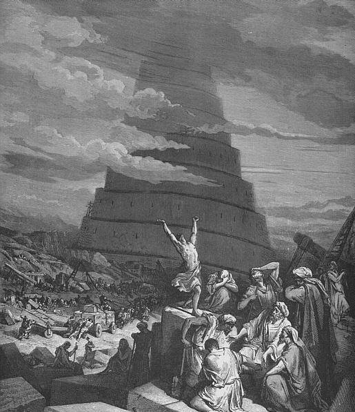 Gustave Doré The confusion of tongues 1865