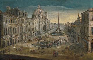 Piazza Navona-Painting