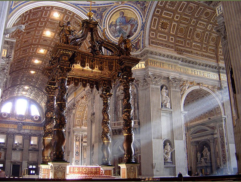 baldacchino San Pietro 3