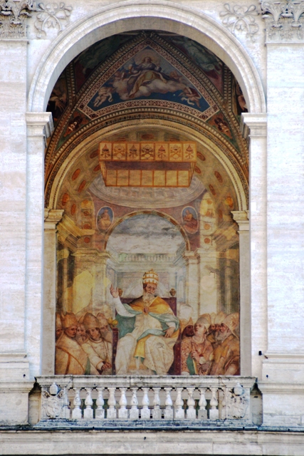 particolare loggia benedizioni