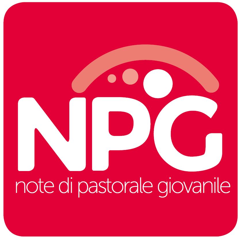 Logo NPG - Rosso negativo